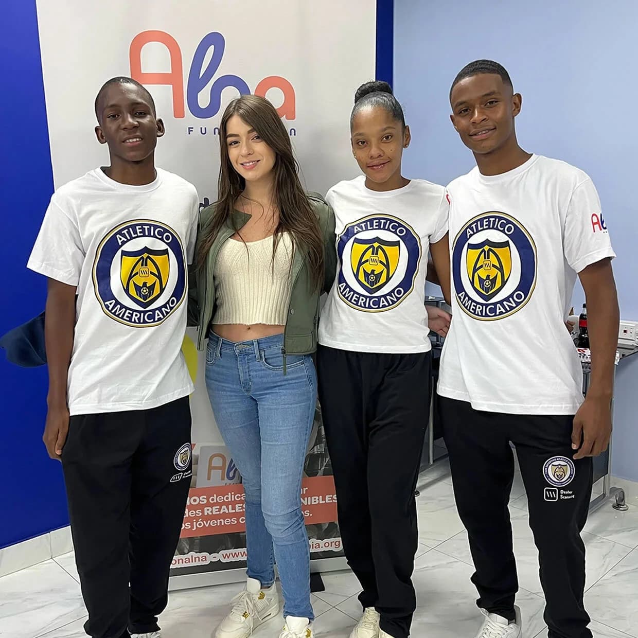 Students supported by scholarships