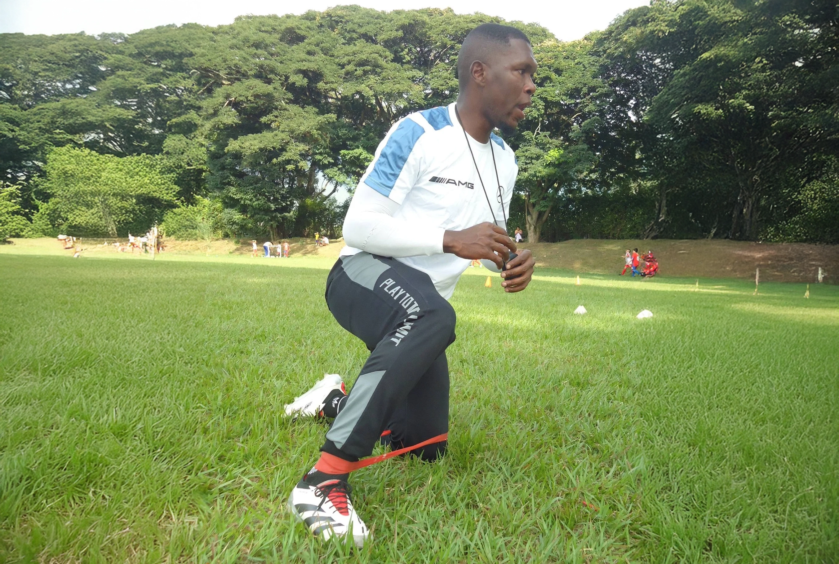 Training at Club Deportivo Profesionales Florida Guerreros